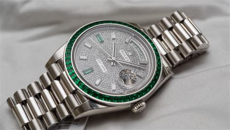 rolex emerald watches list